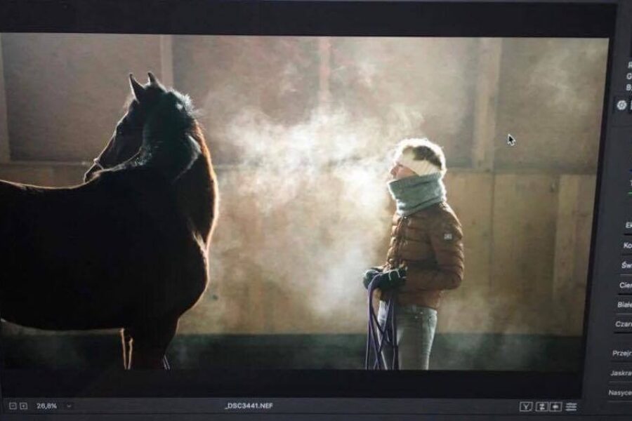 BEHIND THE SCENES…